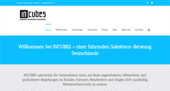 Desktop Screenshot of incubes.com